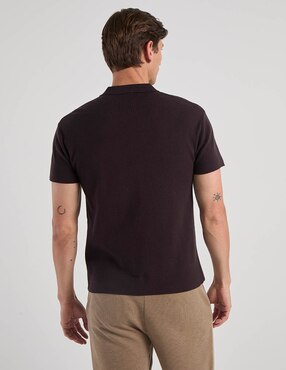 Camisa casual Contempo manga corta para hombre