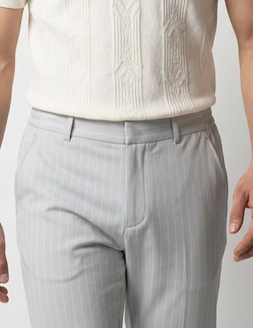 Pantalón de vestir slim Contempo para hombre