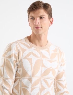 Suéter Contempo cuello redondo para hombre
