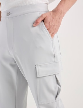 Pantalón cargo straight Contempo para hombre