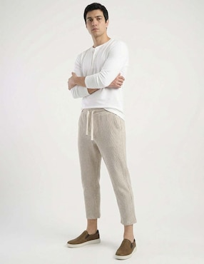 Pantalón casual jogger slim Contempo para hombre