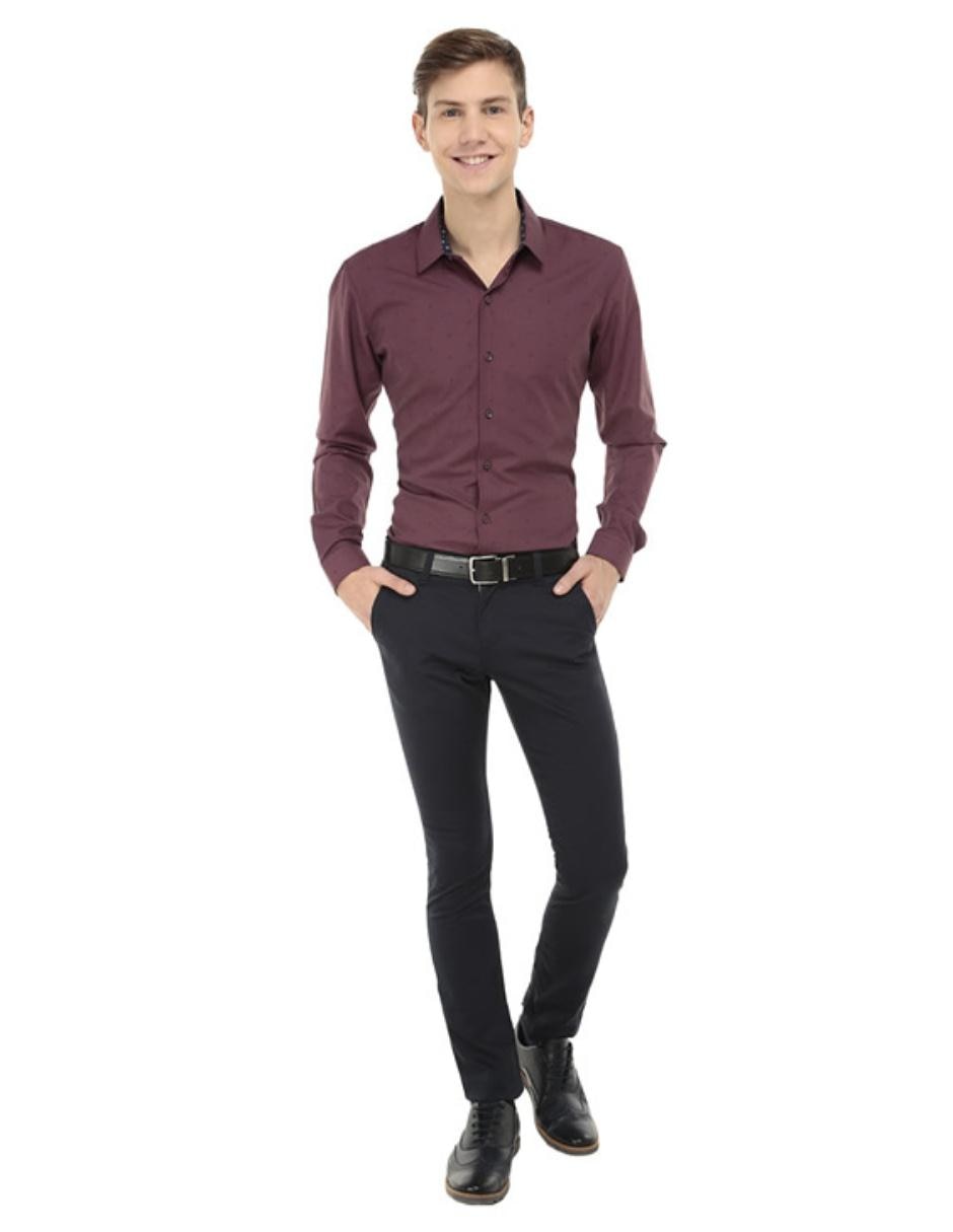 PANTALON CHINO CONTEMPO, 36, MARINO LIS