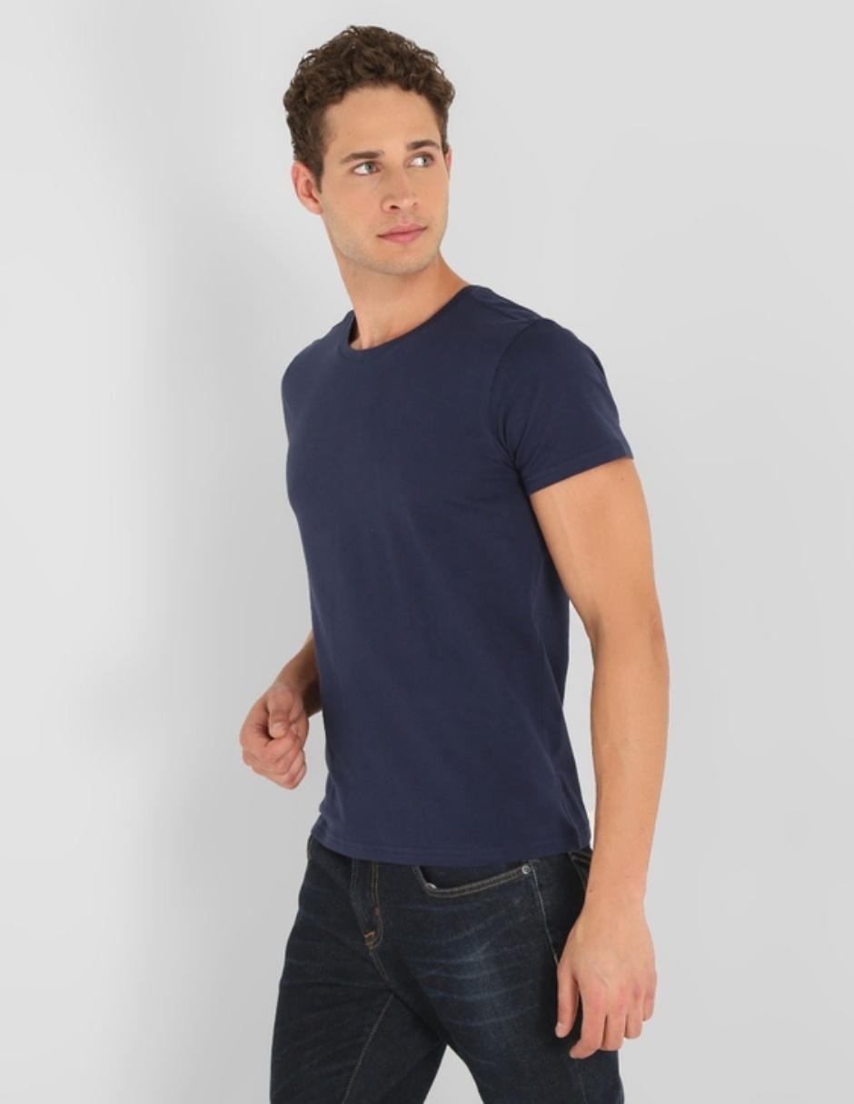 Playera cuello redondo para hombre