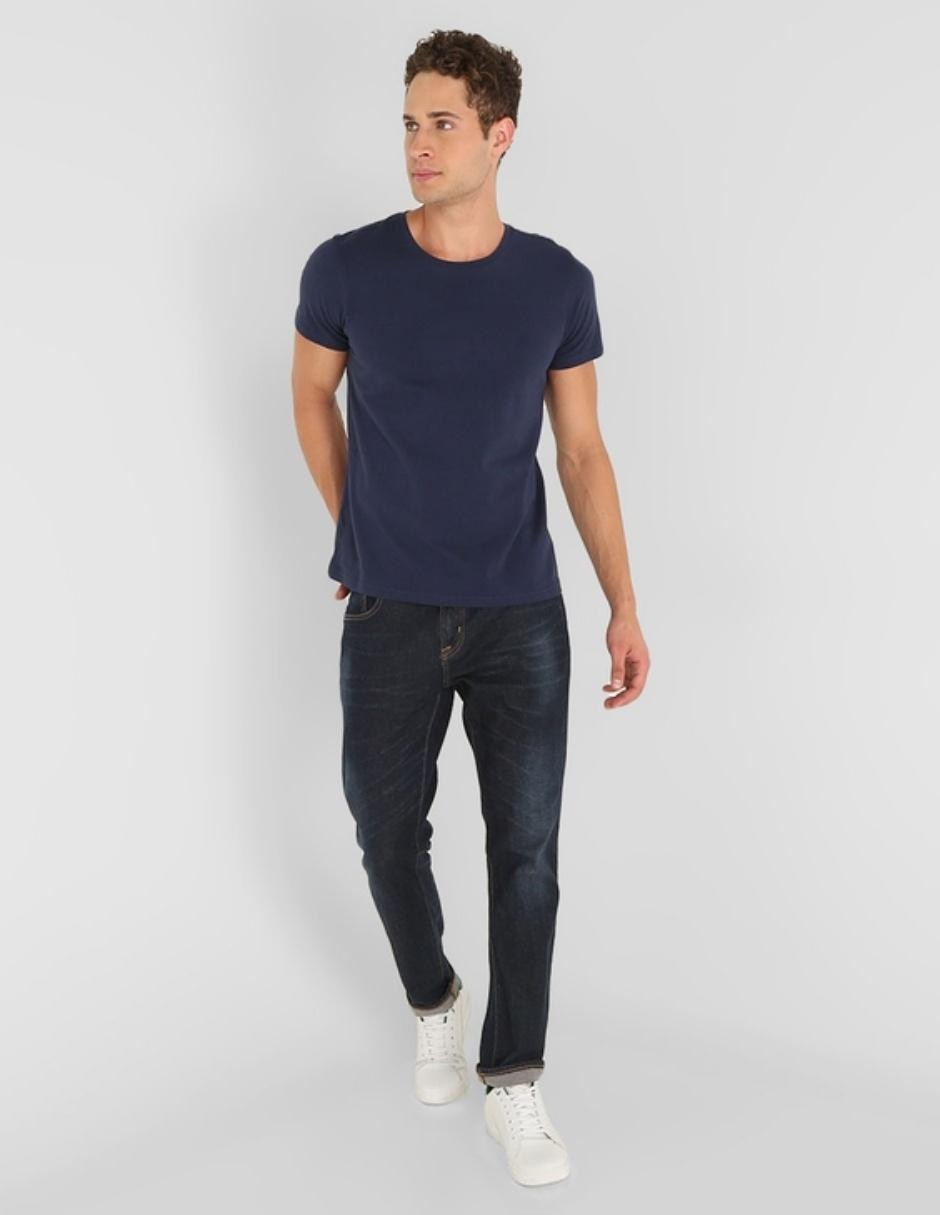 PLAYERA CONTEMPO, GDE, MARINO LISO C RE