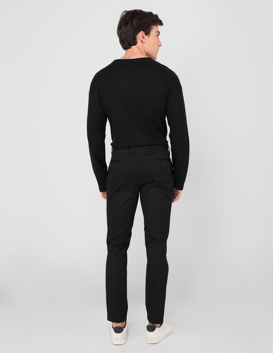 Pantalón slim de algodón para hombre 2