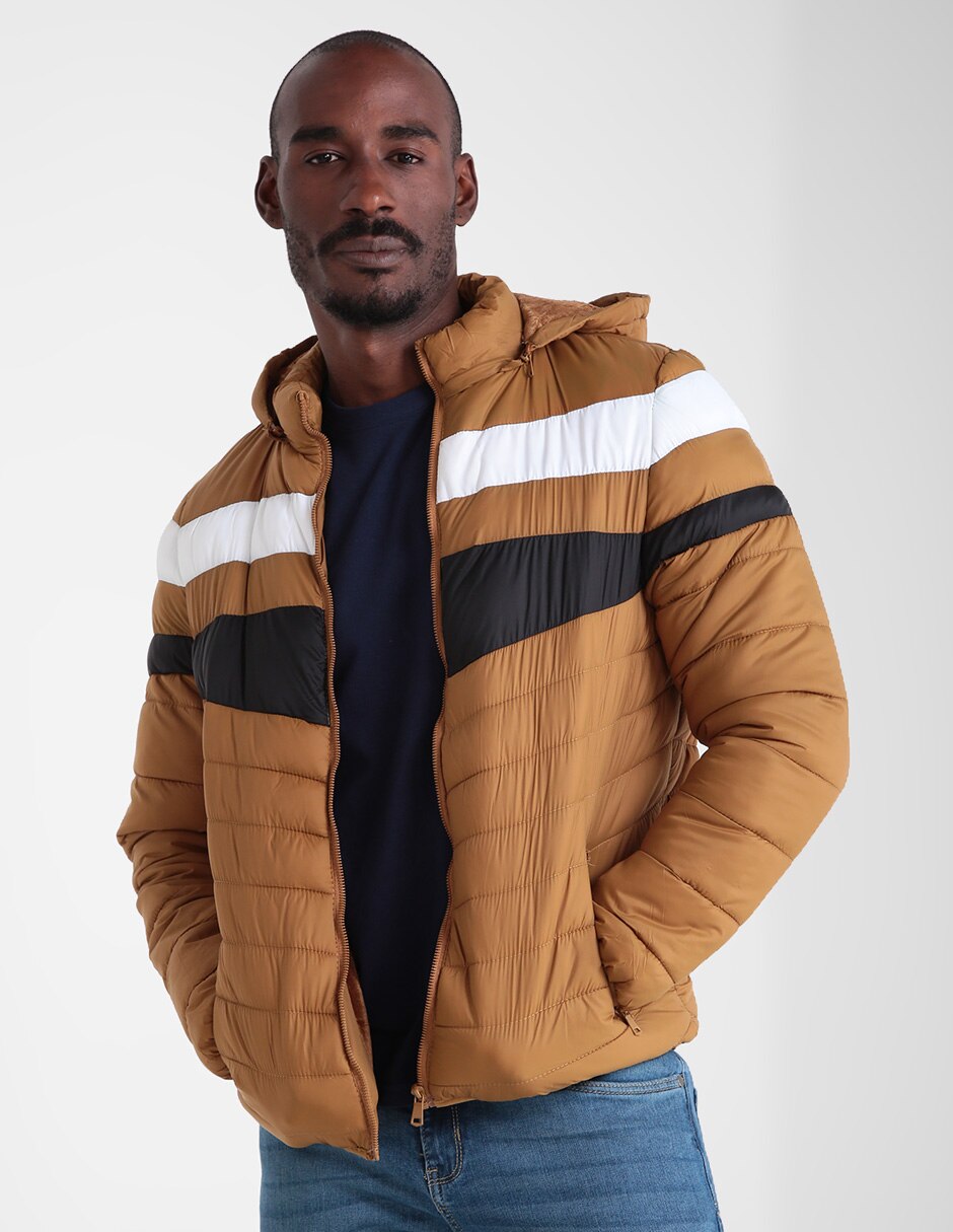 Chamarra Hombre Roosevelt Rojo 50104051 Poliéster – stfashion.mx