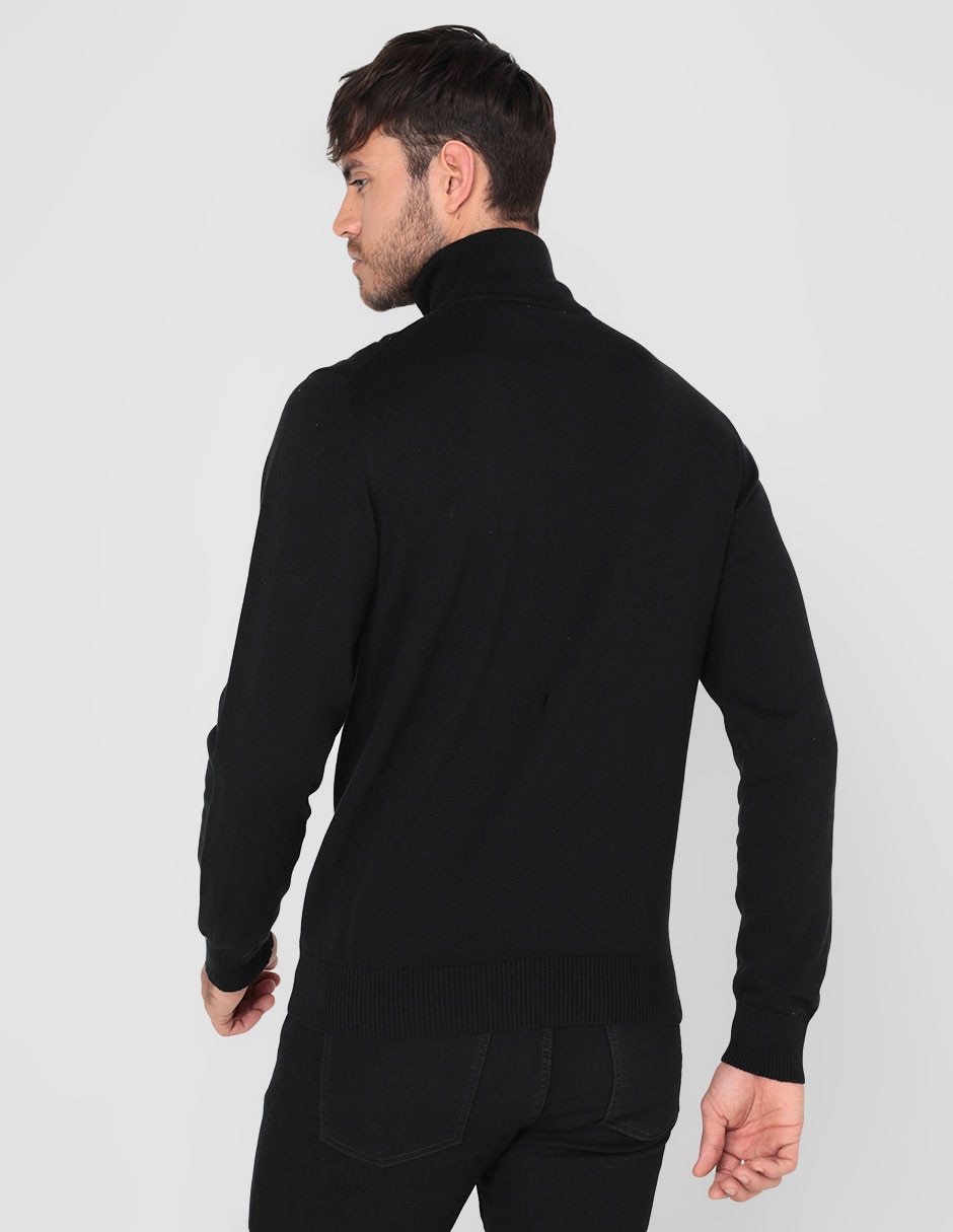 Sueter cuello con cierre para hombre 2