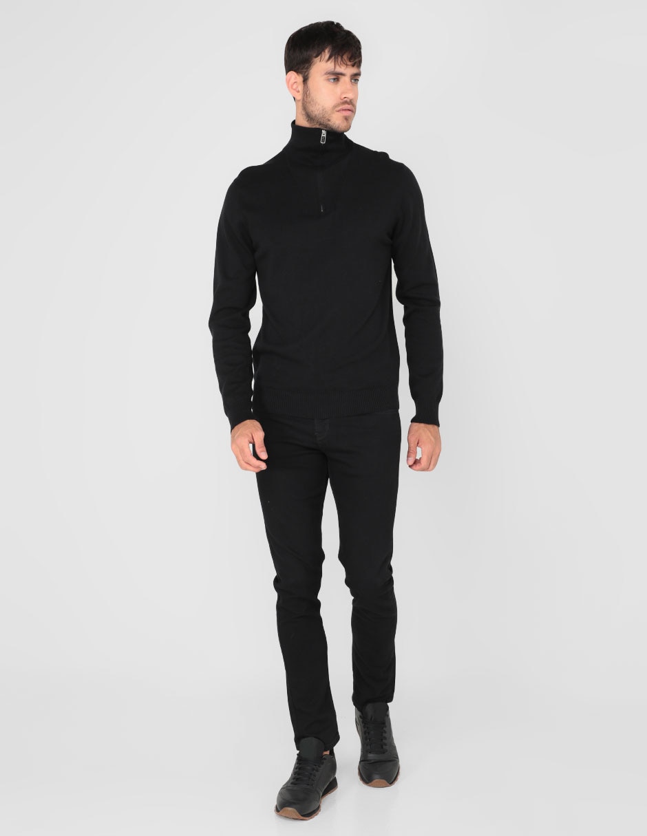 Sueter cuello con cierre para hombre 3