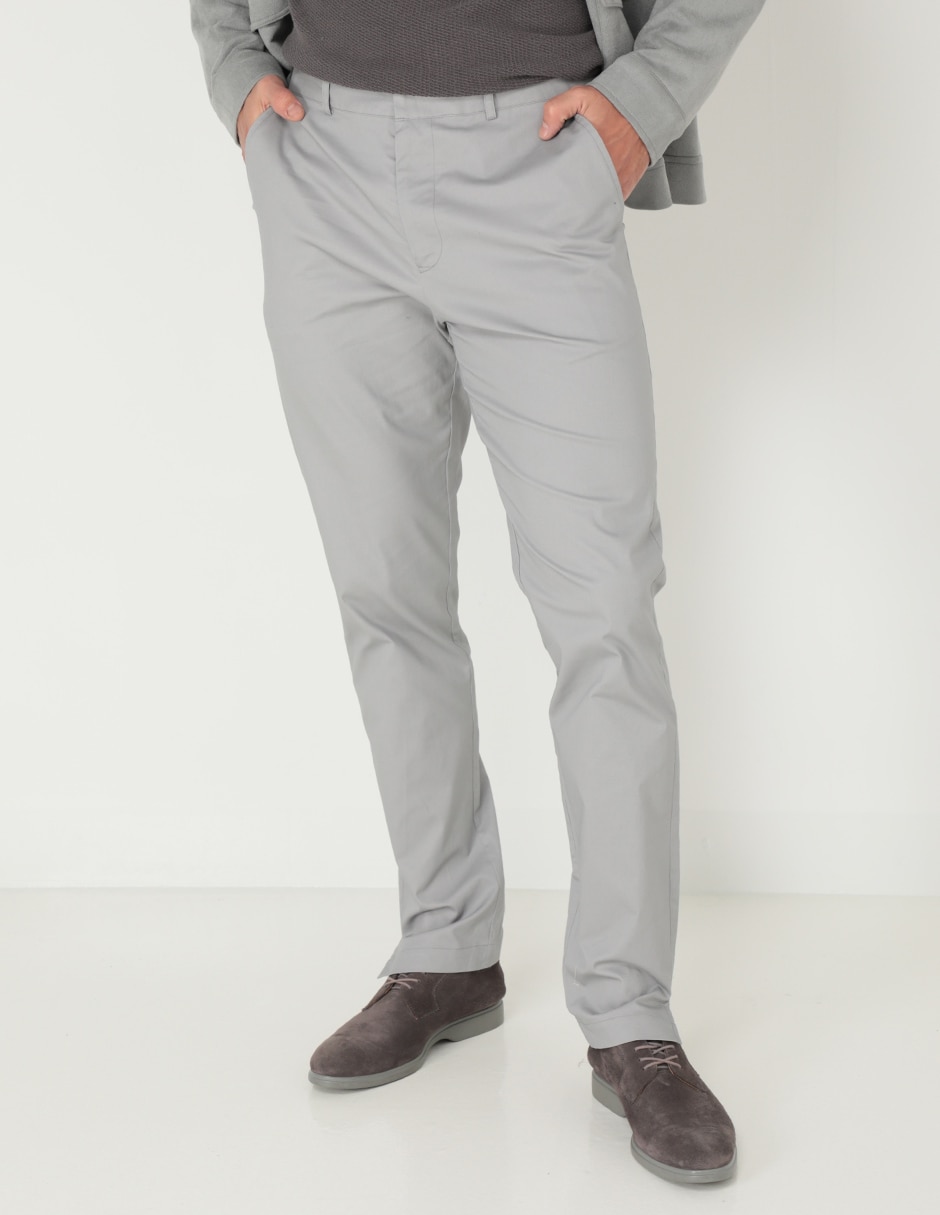 Pantalon blanco best sale hombre suburbia