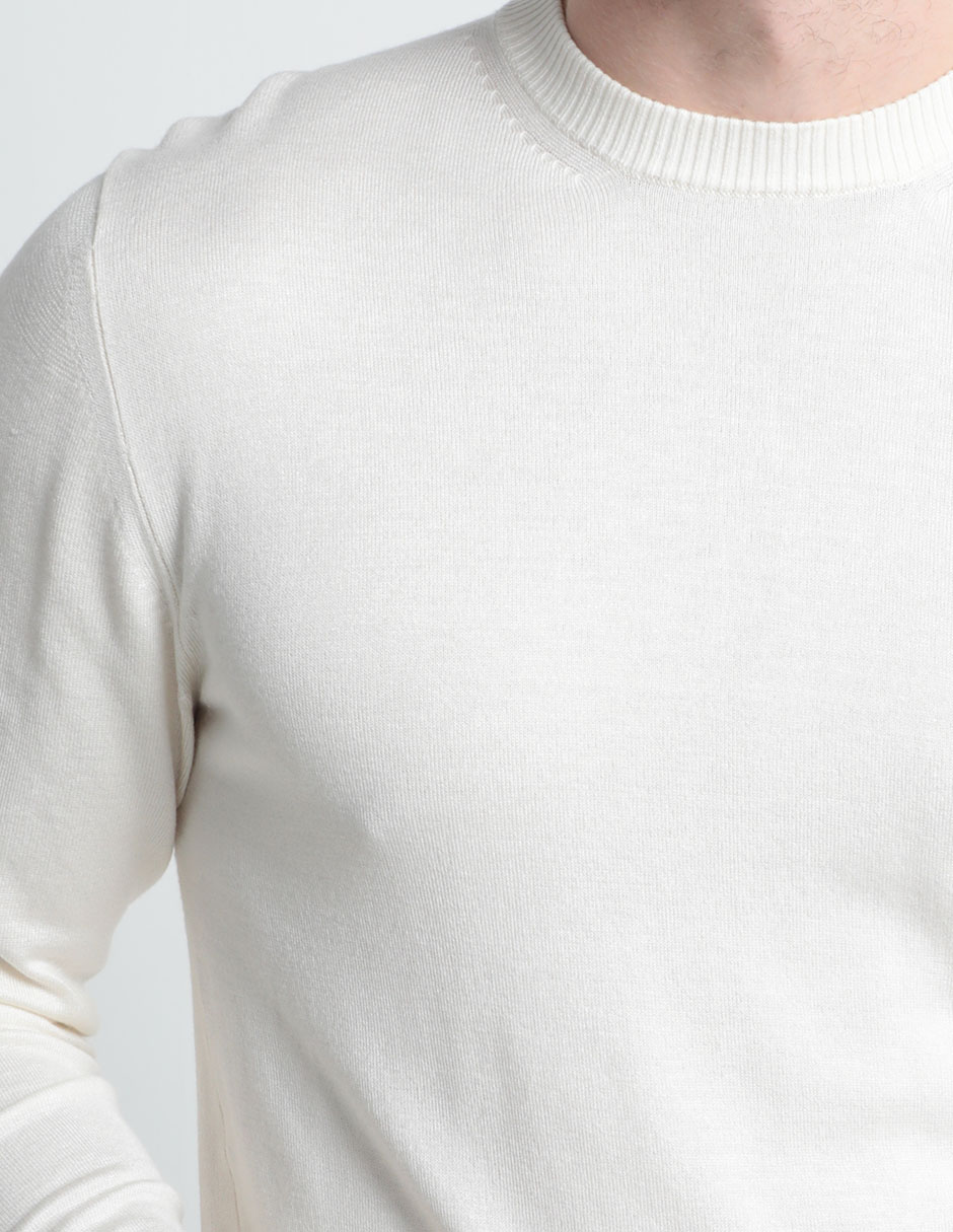 Suéter cuello redondo para hombre 4