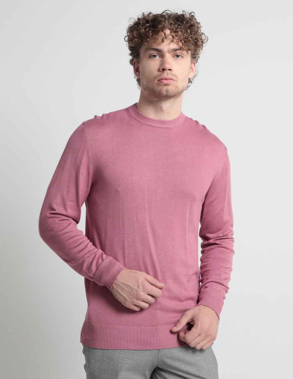 Suéter Contempo cuello redondo para hombre