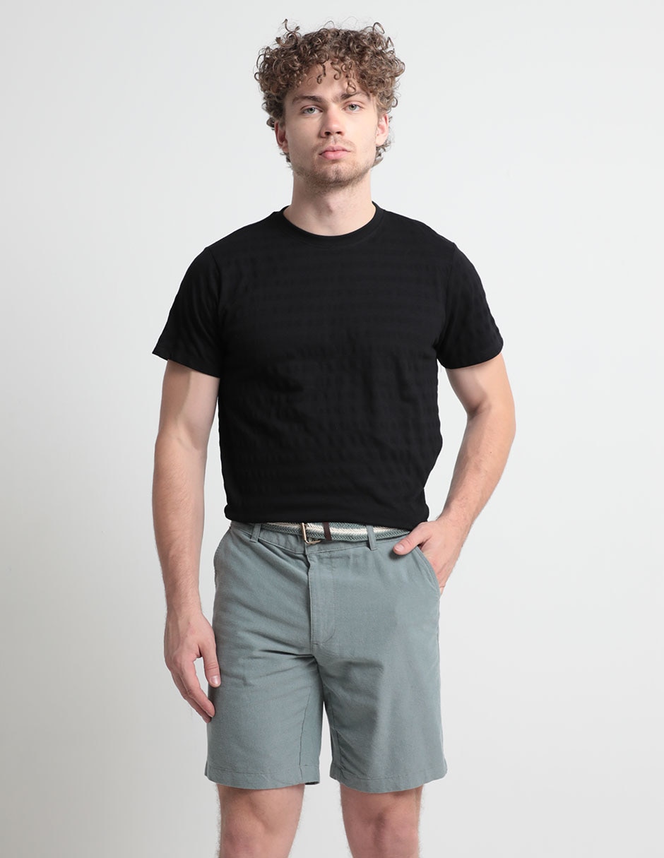 Bermuda de algodón para hombre 1