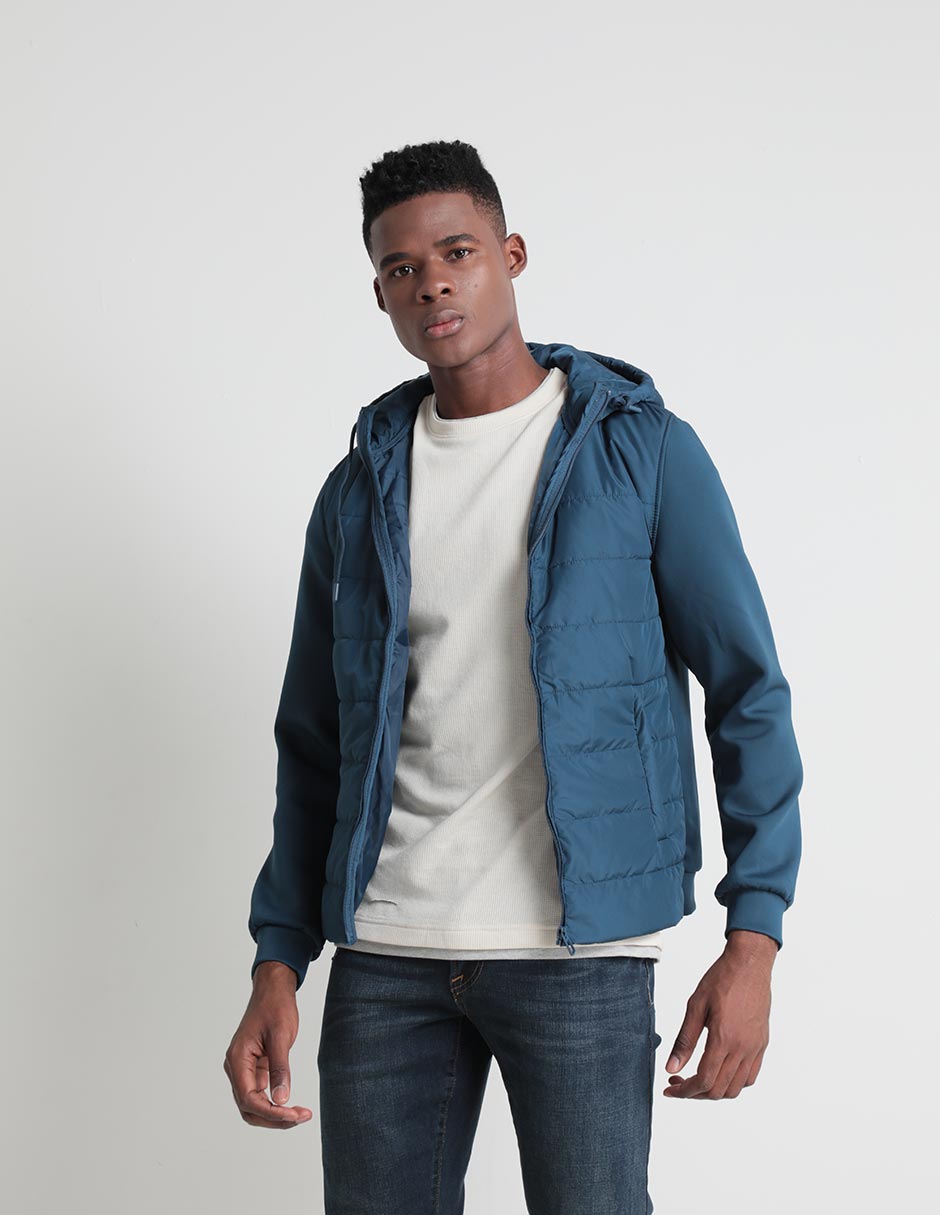 Chamarra Casual Chamarra De Mezclilla Hombre Suburbia Mezclilla