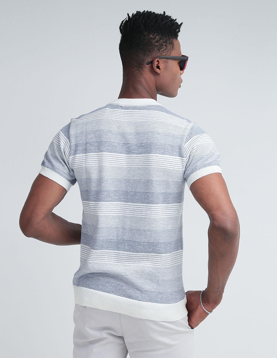 Playera cuello redondo para hombre 2