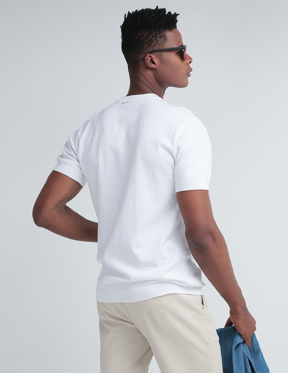 Playera cuello redondo para hombre 2