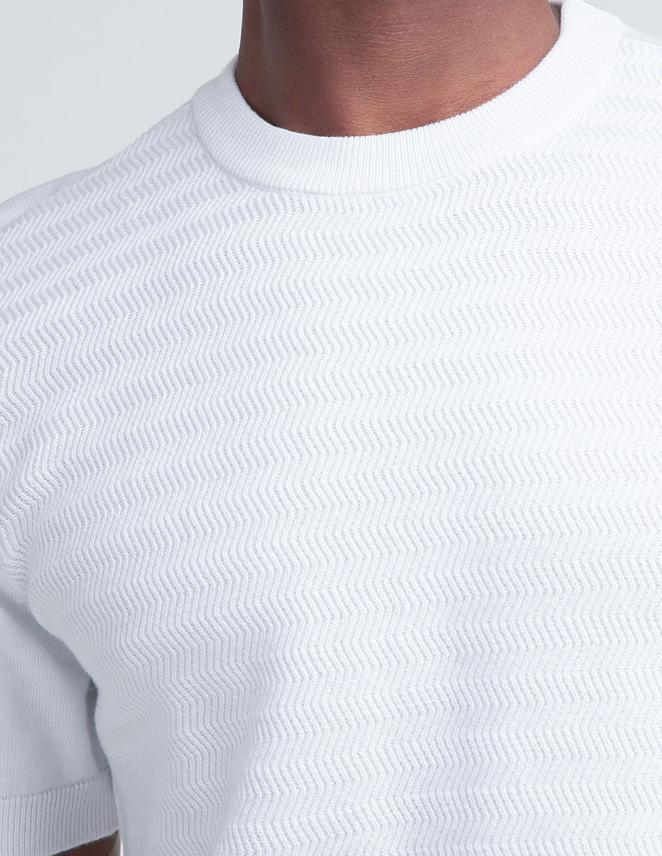 Playera cuello redondo para hombre 4