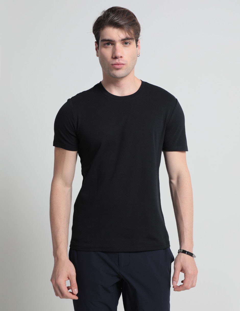 Playera cuello redondo para hombre