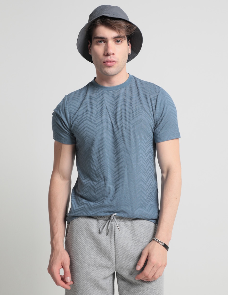 Playera cuello redondo para hombre Playera cuello redondo para hombre