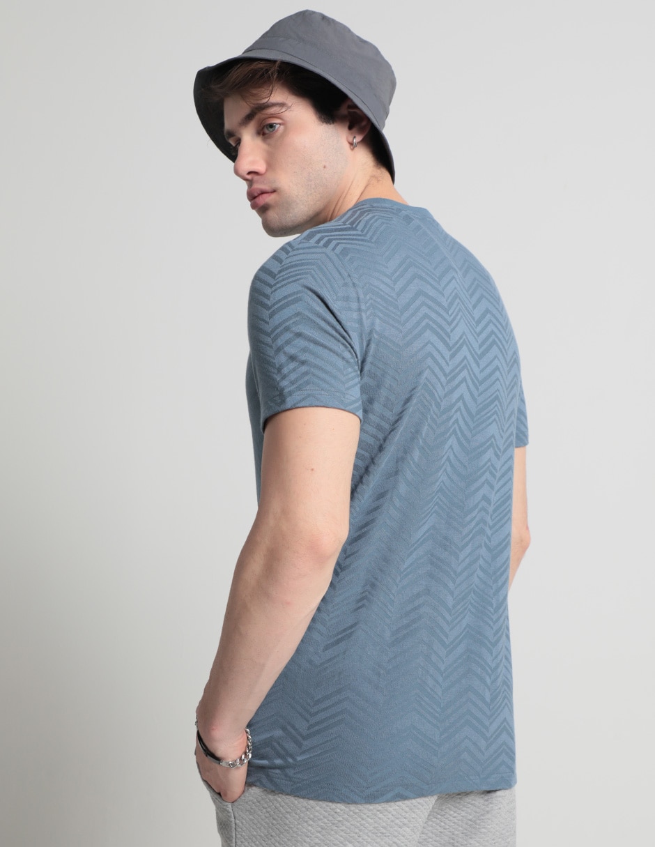 Playera cuello redondo para hombre 2