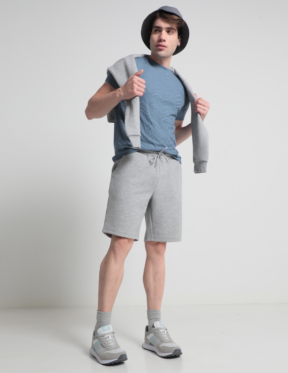 Playera cuello redondo para hombre 3