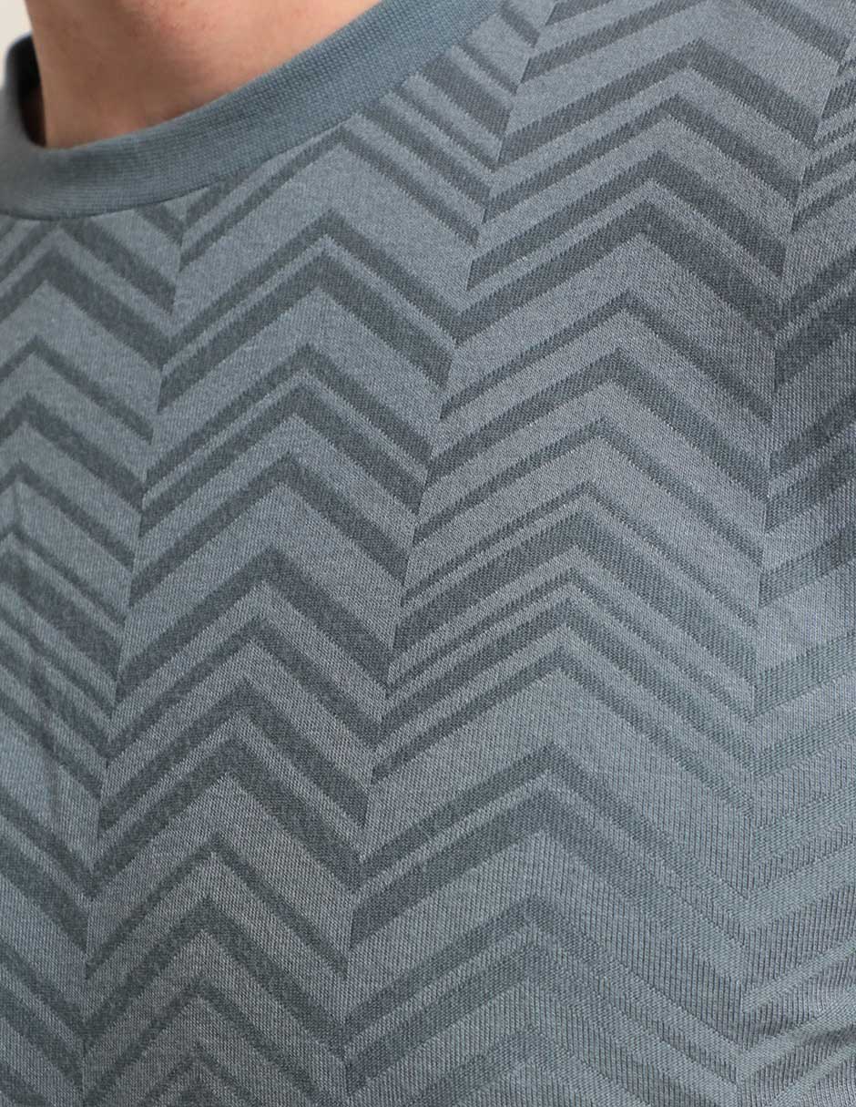 Playera cuello redondo para hombre 4