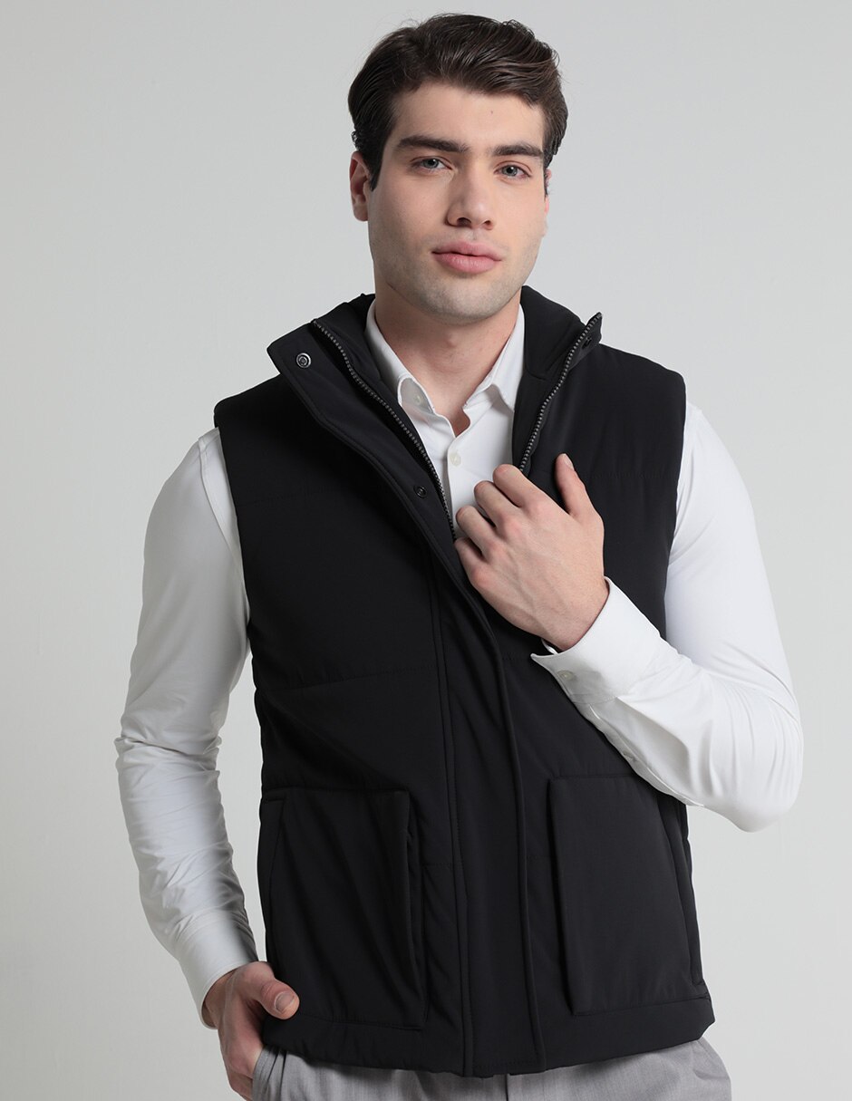 Chaleco Contempo con bolsillos para hombre