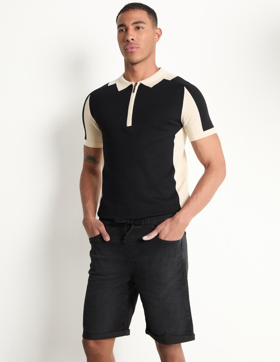 Bermuda de mezclilla para hombre 1