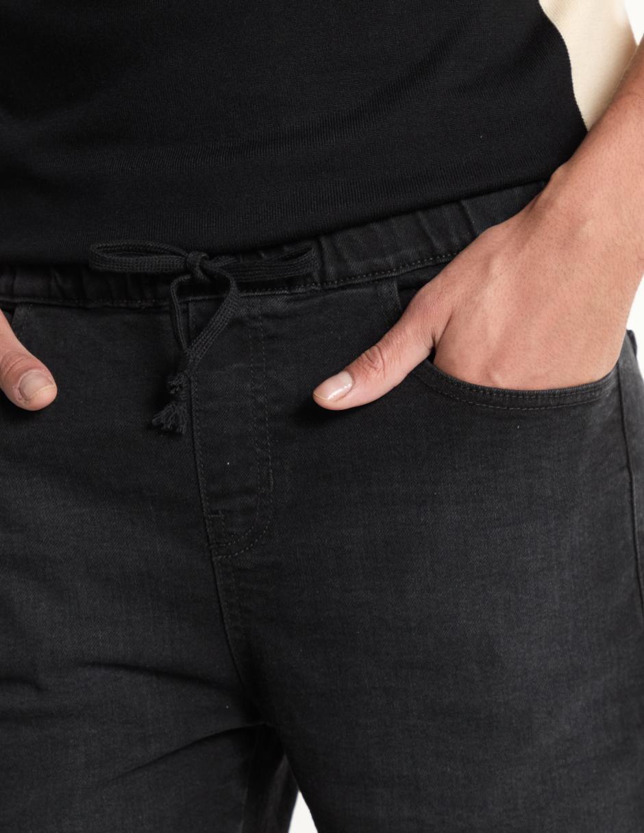 Bermuda de mezclilla para hombre 4