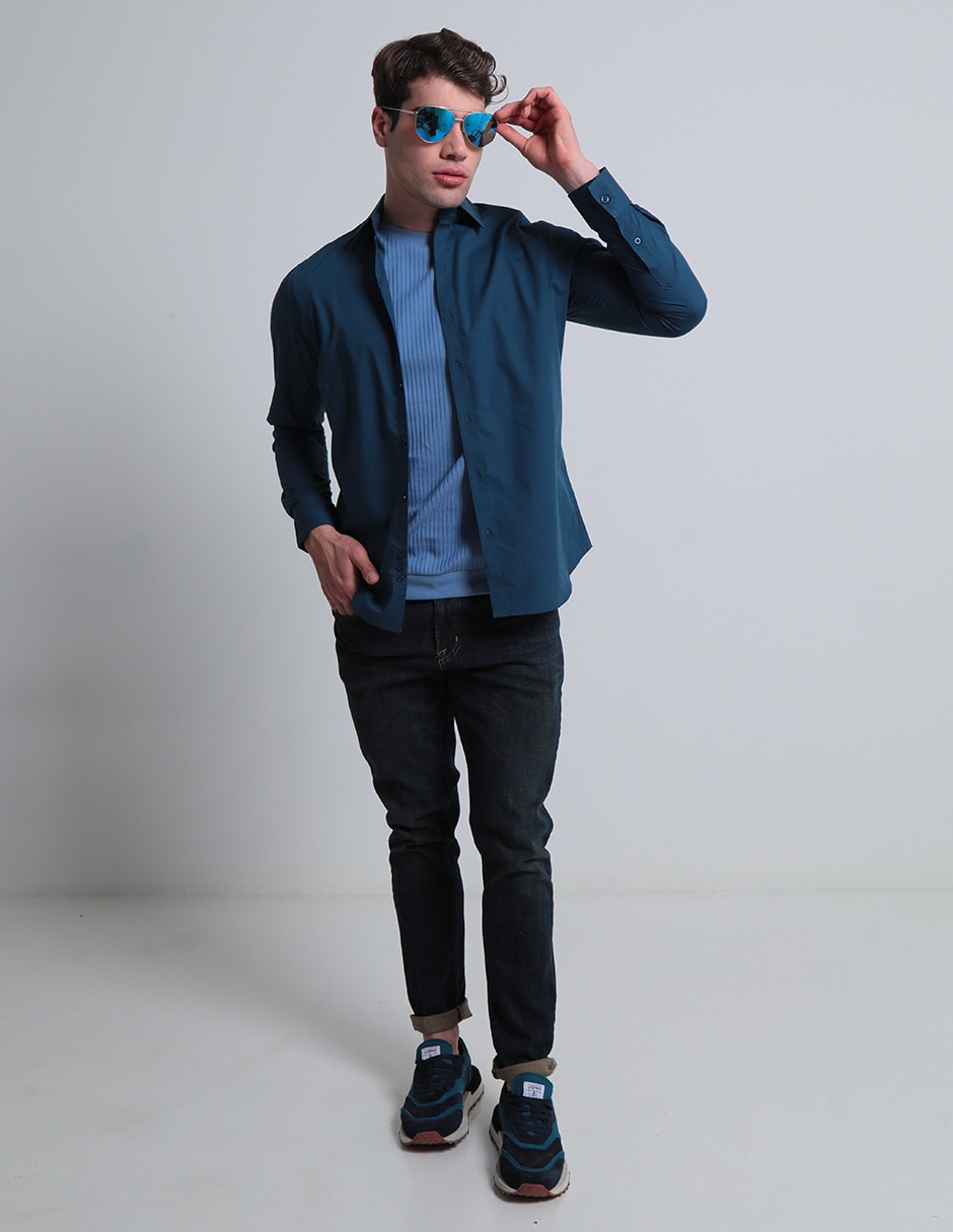 Playera cuello redondo para hombre 3