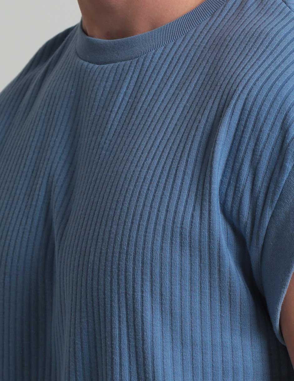 Playera cuello redondo para hombre 4