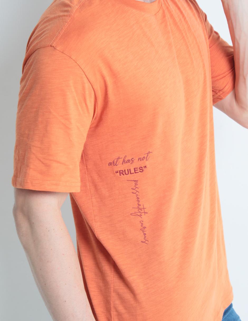 Playera cuello redondo para hombre 4