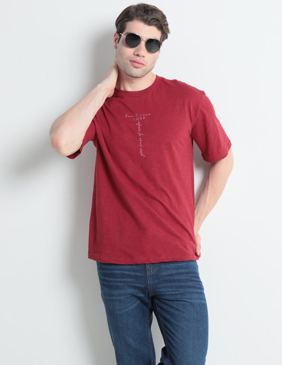 PLAYERA 2484111H24579U CONT, G, SANGRE