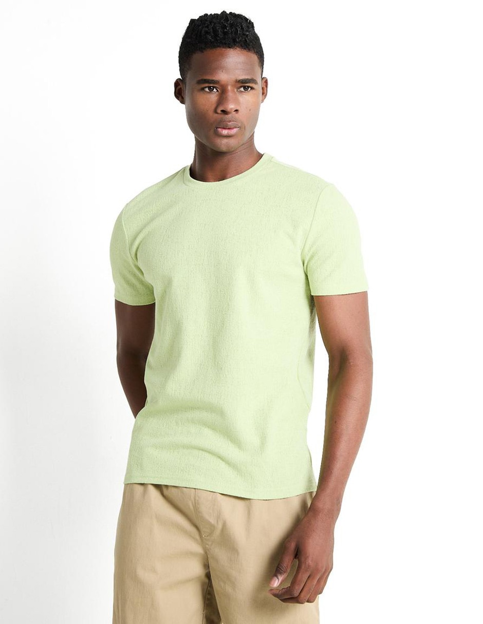 Playera cuello redondo para hombre 1