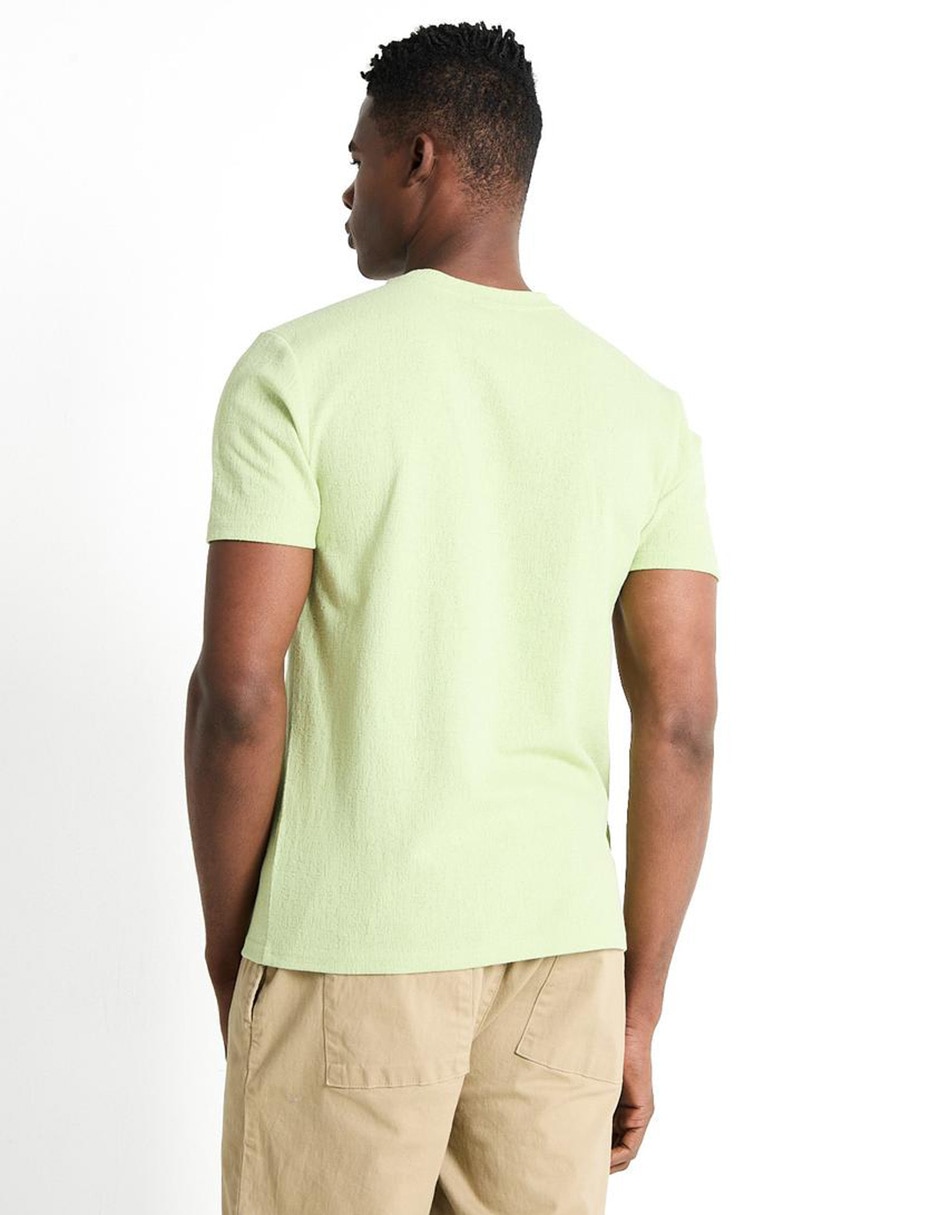 Playera cuello redondo para hombre 2