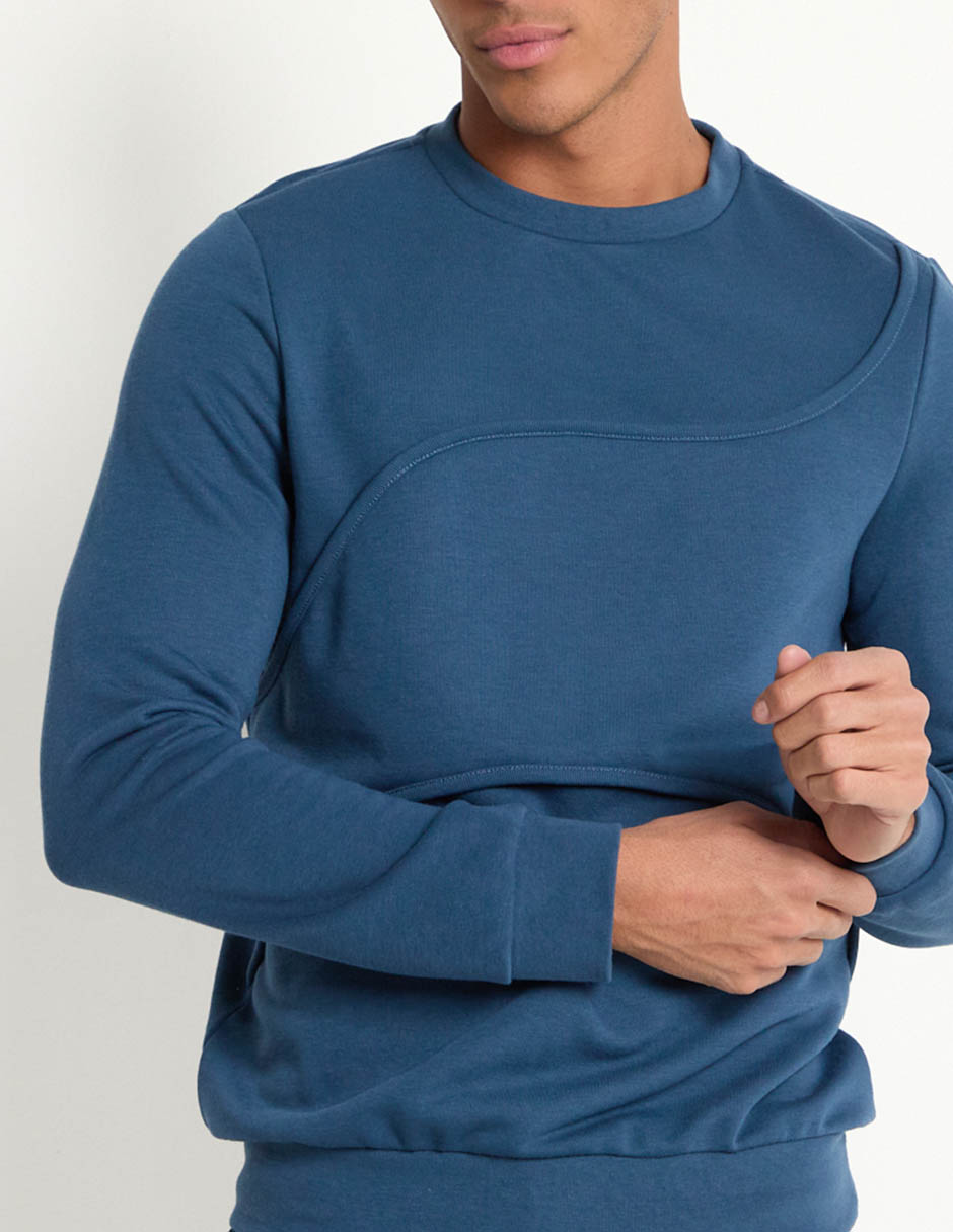 SUDADERA COH25045-01 CONTEMP, M, ALADO