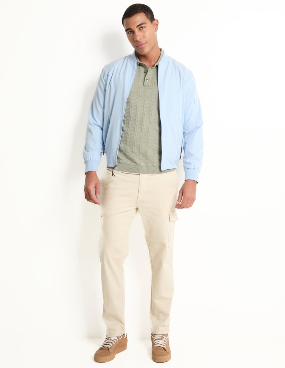 CHAMARRA CONTEMPO, G, DENIM CLARO LISO