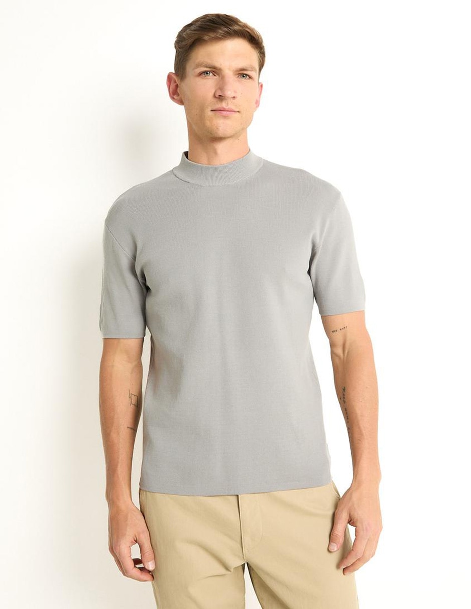 Playera cuello redondo para hombre