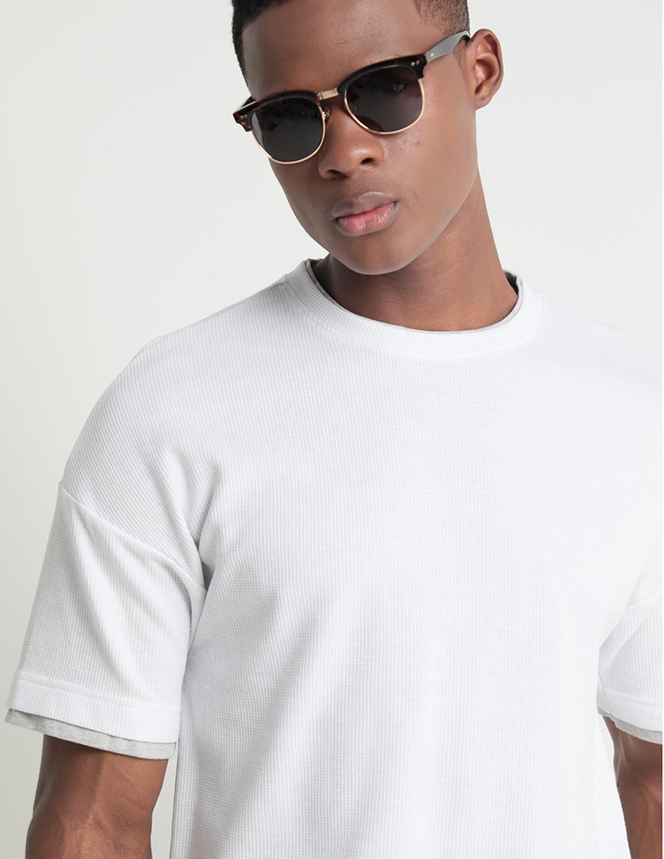 Playera cuello redondo para hombre 4