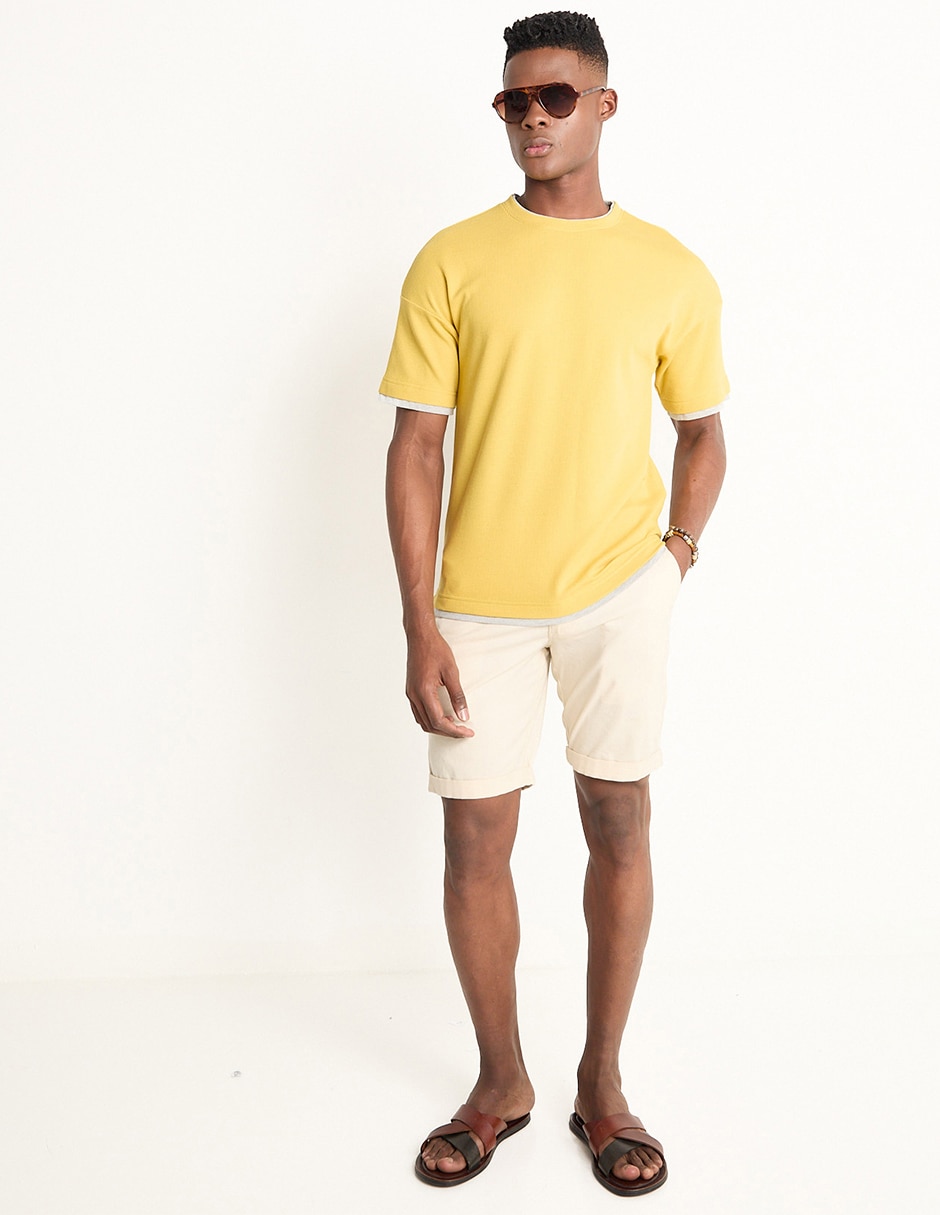 Playera cuello redondo para hombre 3