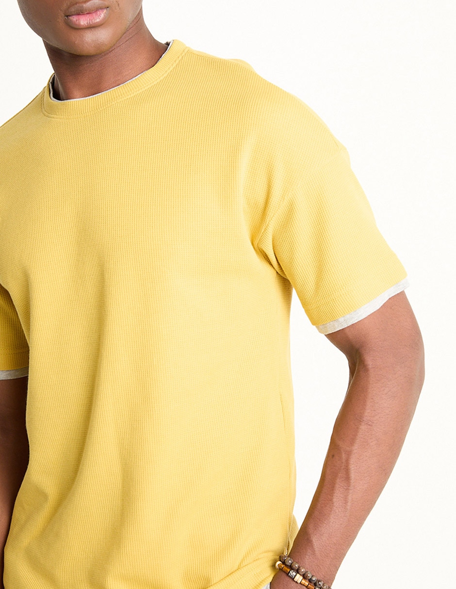 Playera cuello redondo para hombre 4
