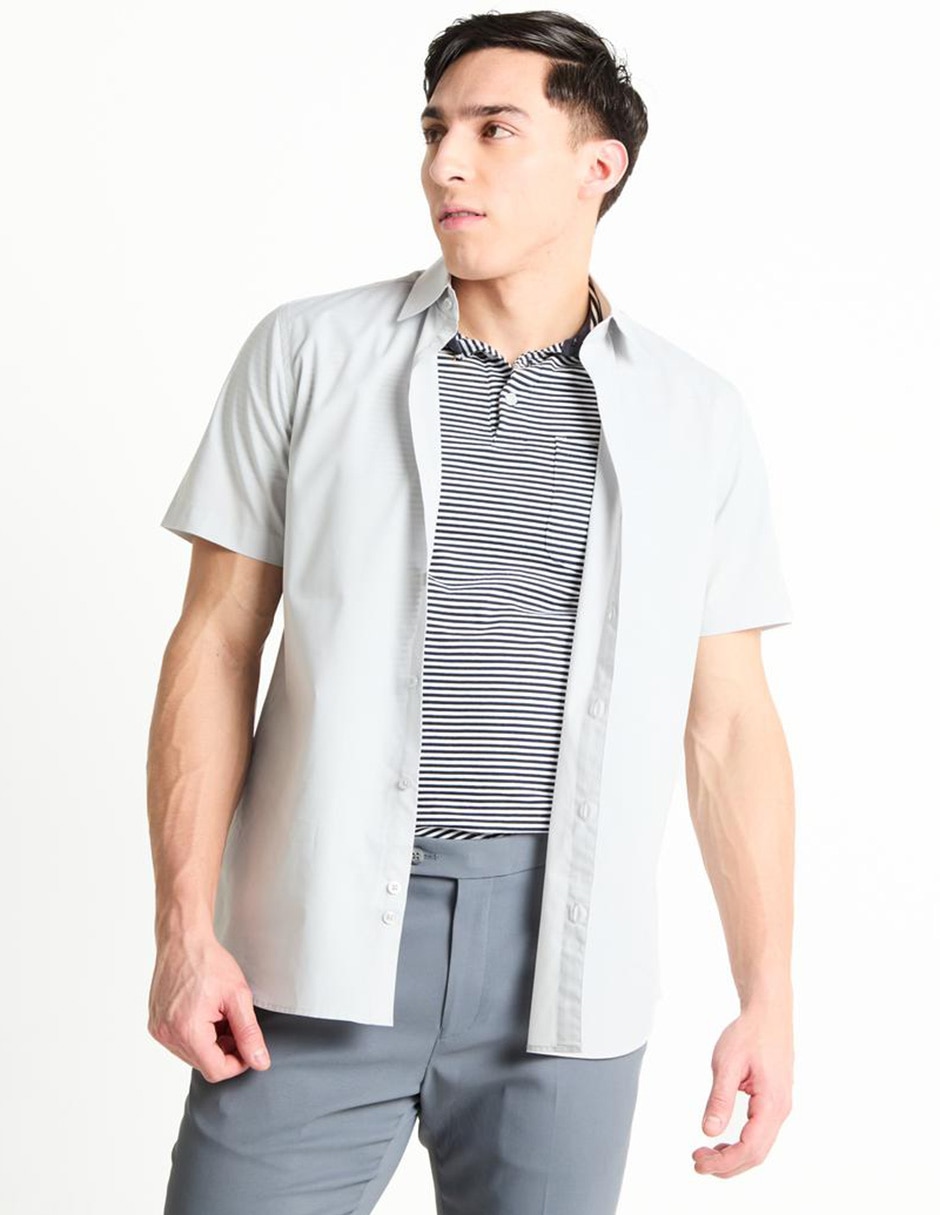 Camisa casual manga corta para hombre Camisa casual manga corta para hombre