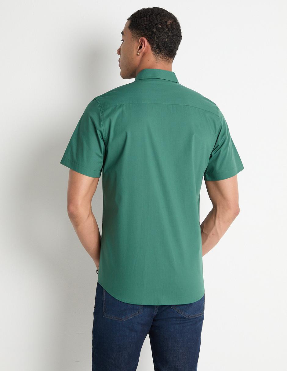 Camisa casual manga corta para hombre 2