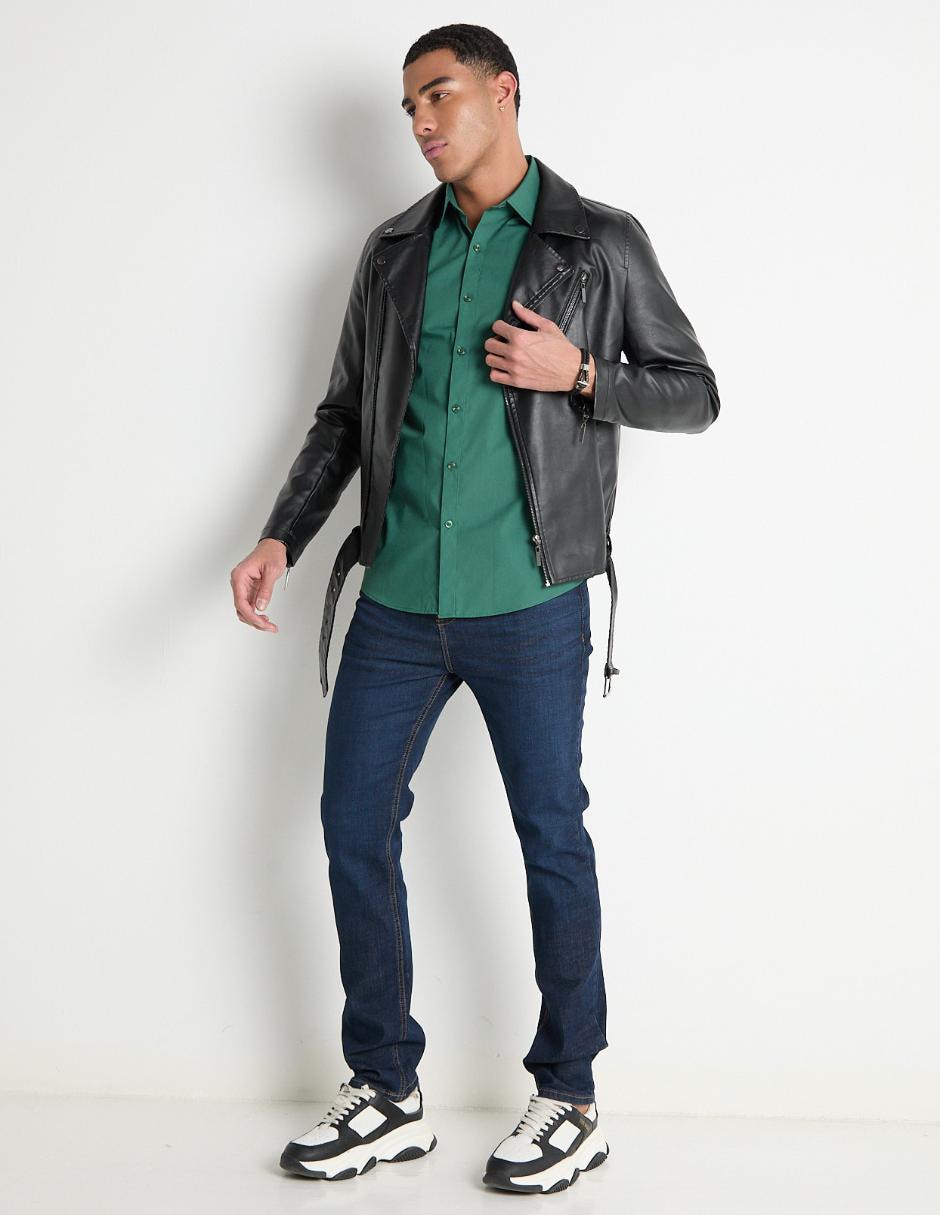 Camisa casual manga corta para hombre 3