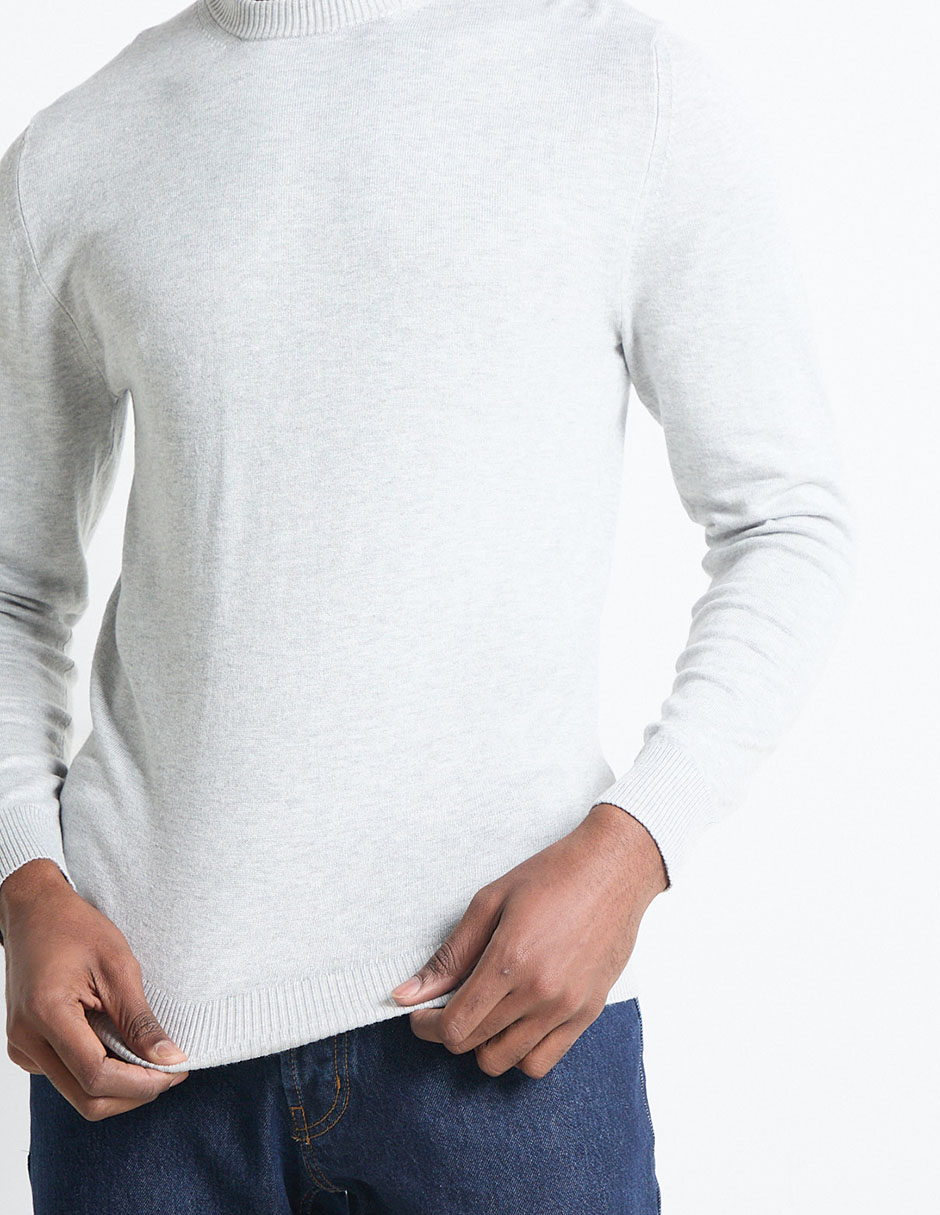 Suéter cuello redondo para hombre 4