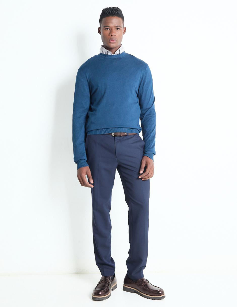 Suéter Contempo cuello redondo para hombre