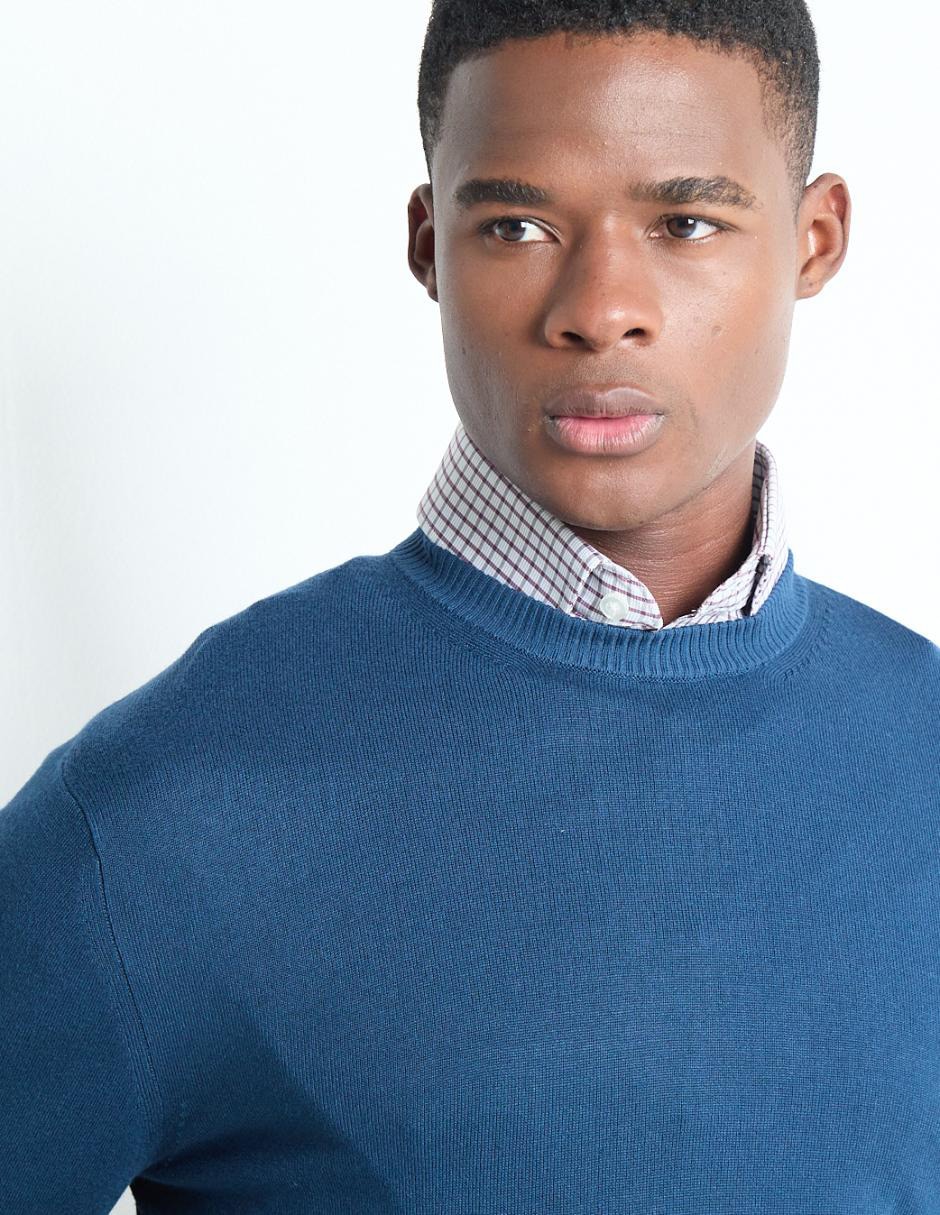 Suéter Contempo cuello redondo para hombre