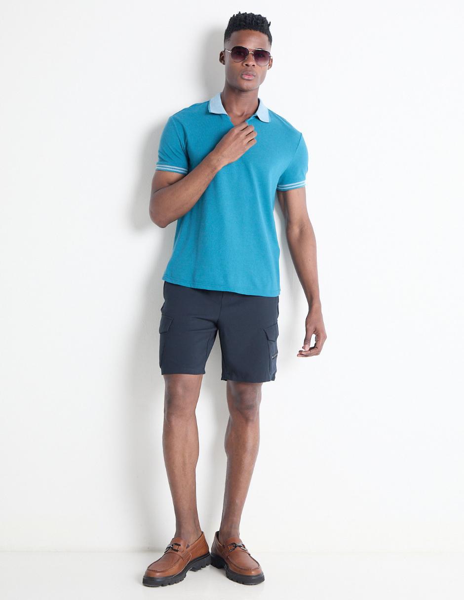 PLAYERA COH25128-01 CONTEMPO, CH, TEAL