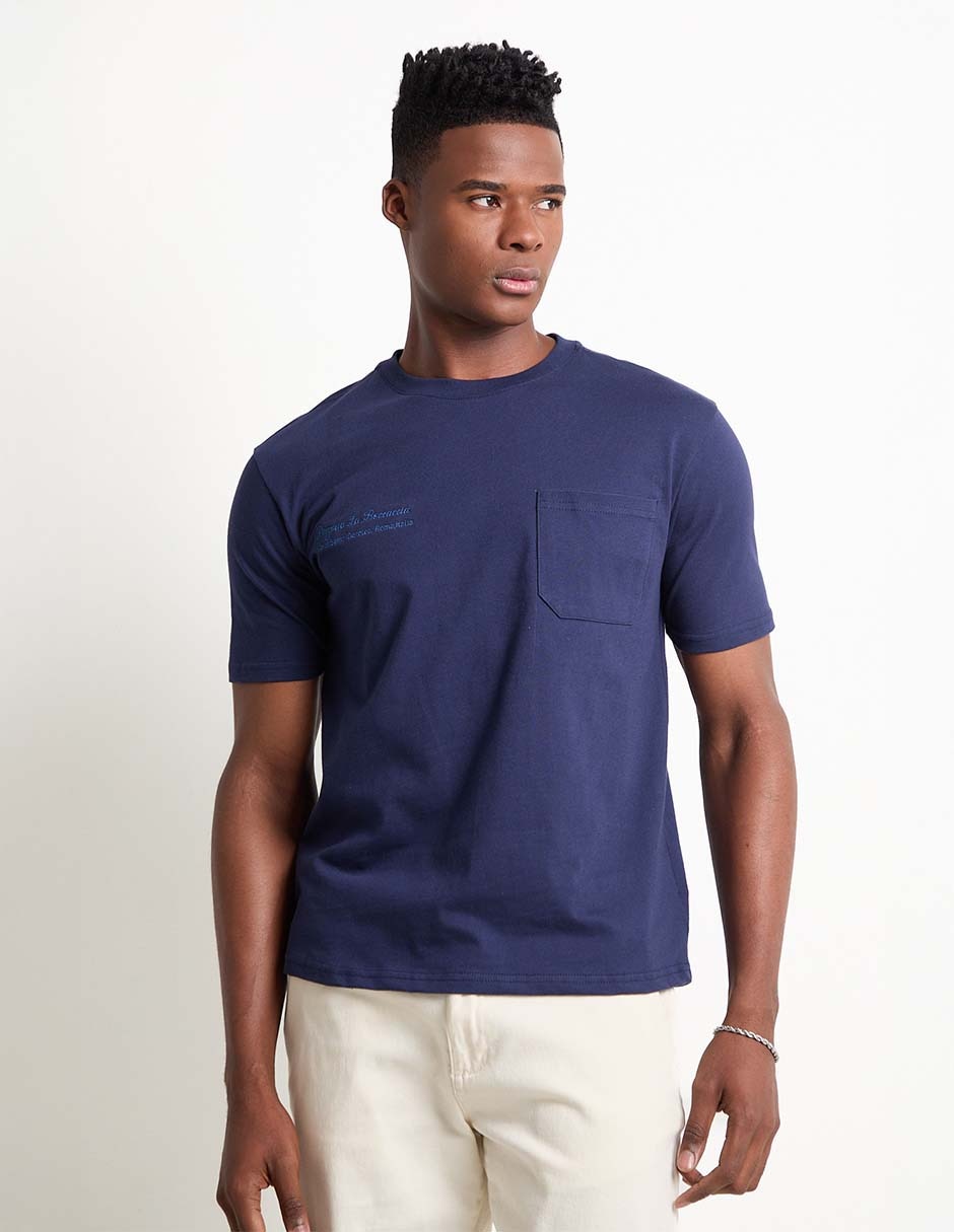 Playera cuello redondo para hombre Playera cuello redondo para hombre