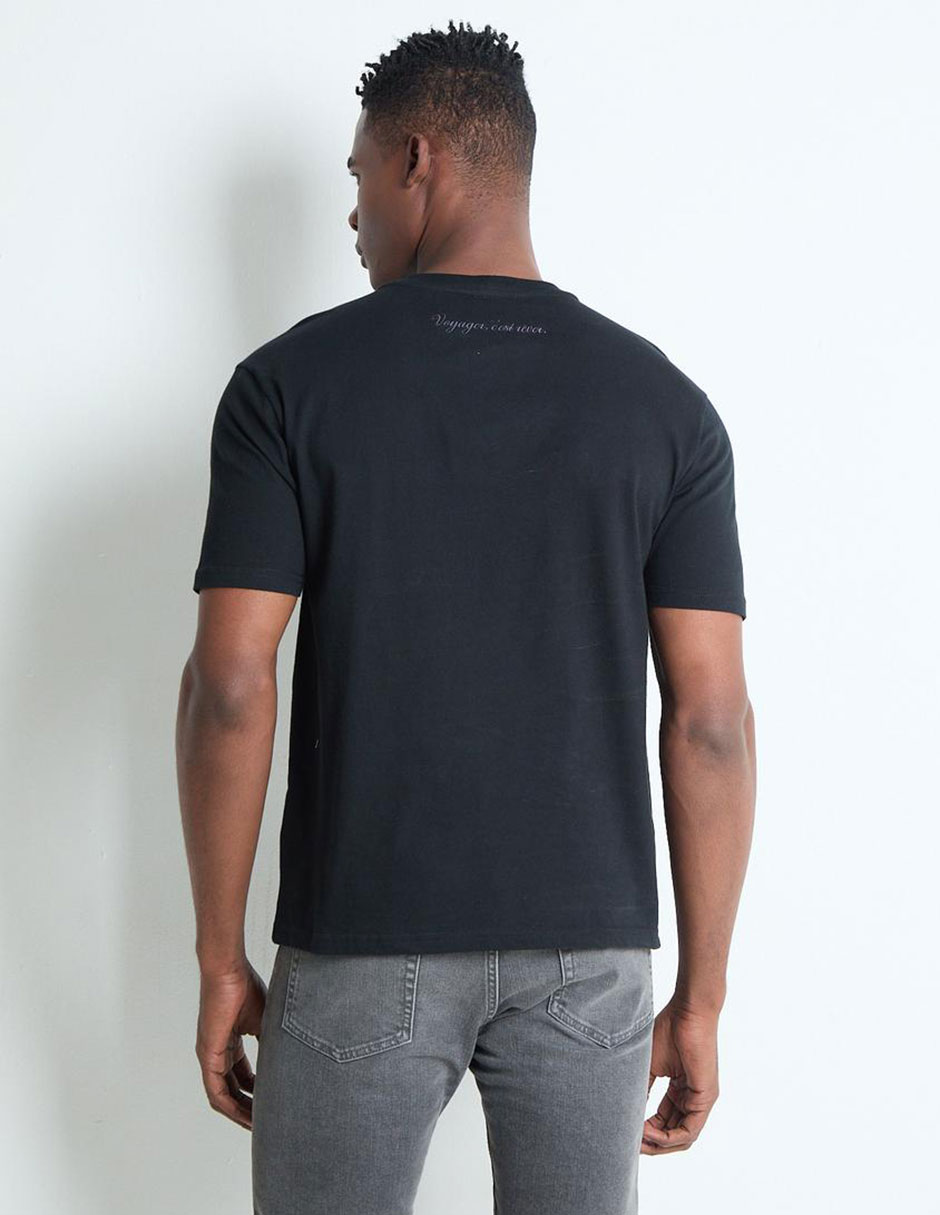 Playera cuello redondo para hombre 2