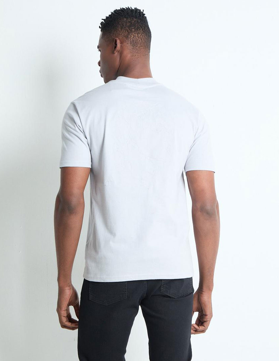PLAYERA COH25140-01 CON, M, GRIS CLARO